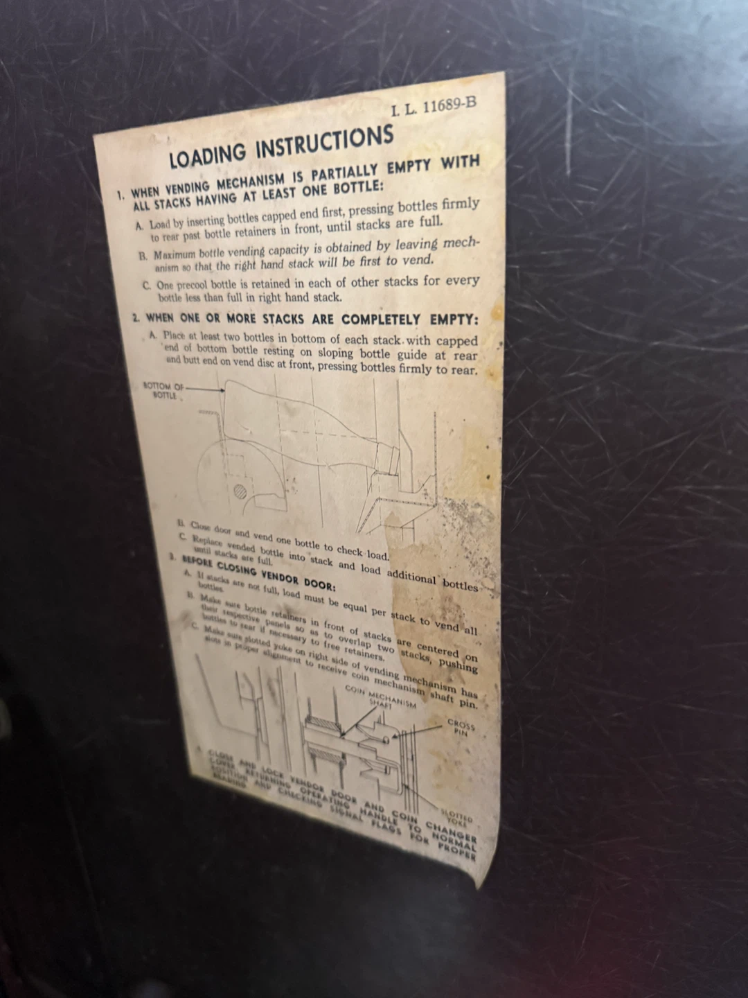 1949 Westinghouse W42T Coca Cola machine - photo 5