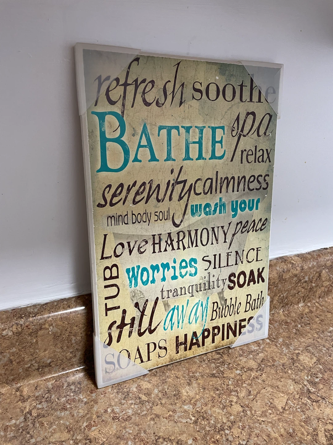 Accent Bathroom Decor Wall Art $10 - photo 3