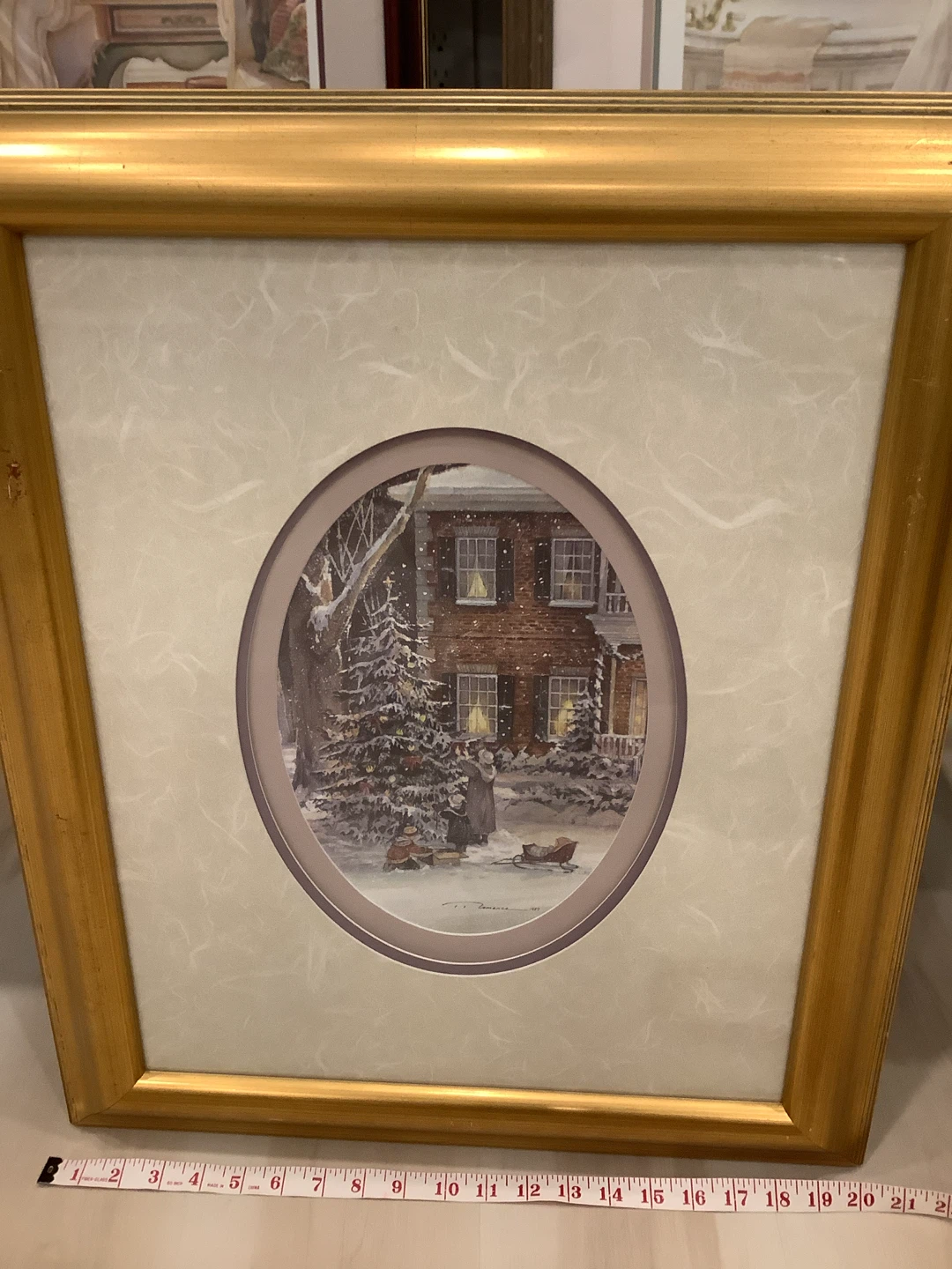 Framed Christmas Art Print
