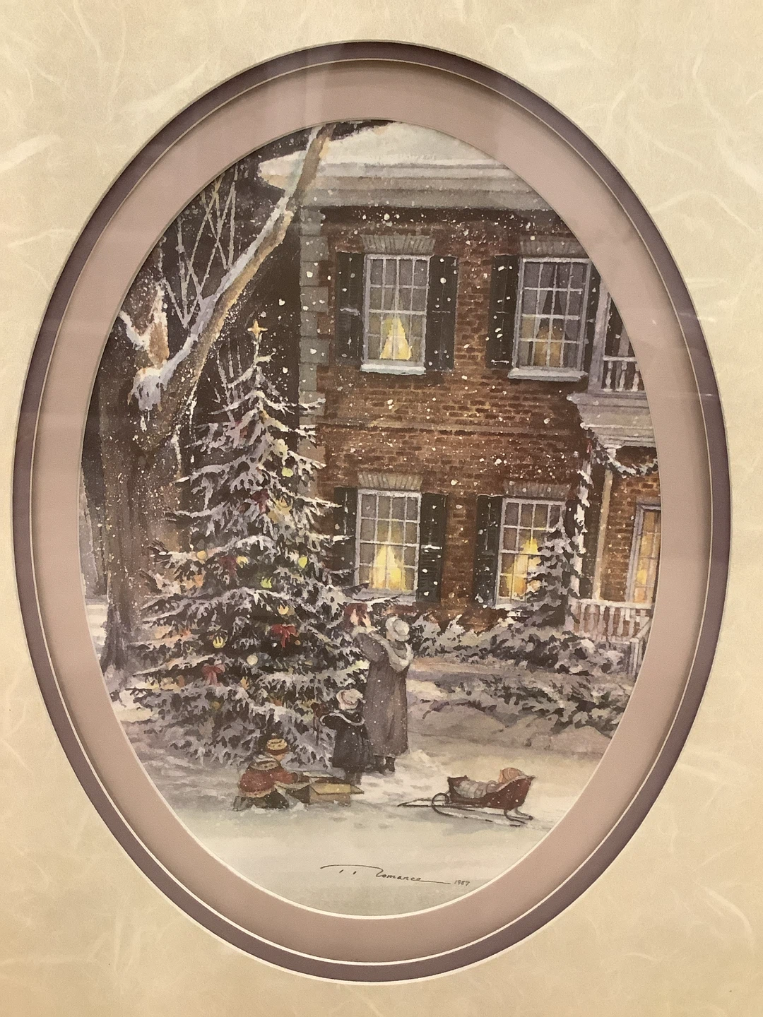 Framed Christmas Art Print - photo 2