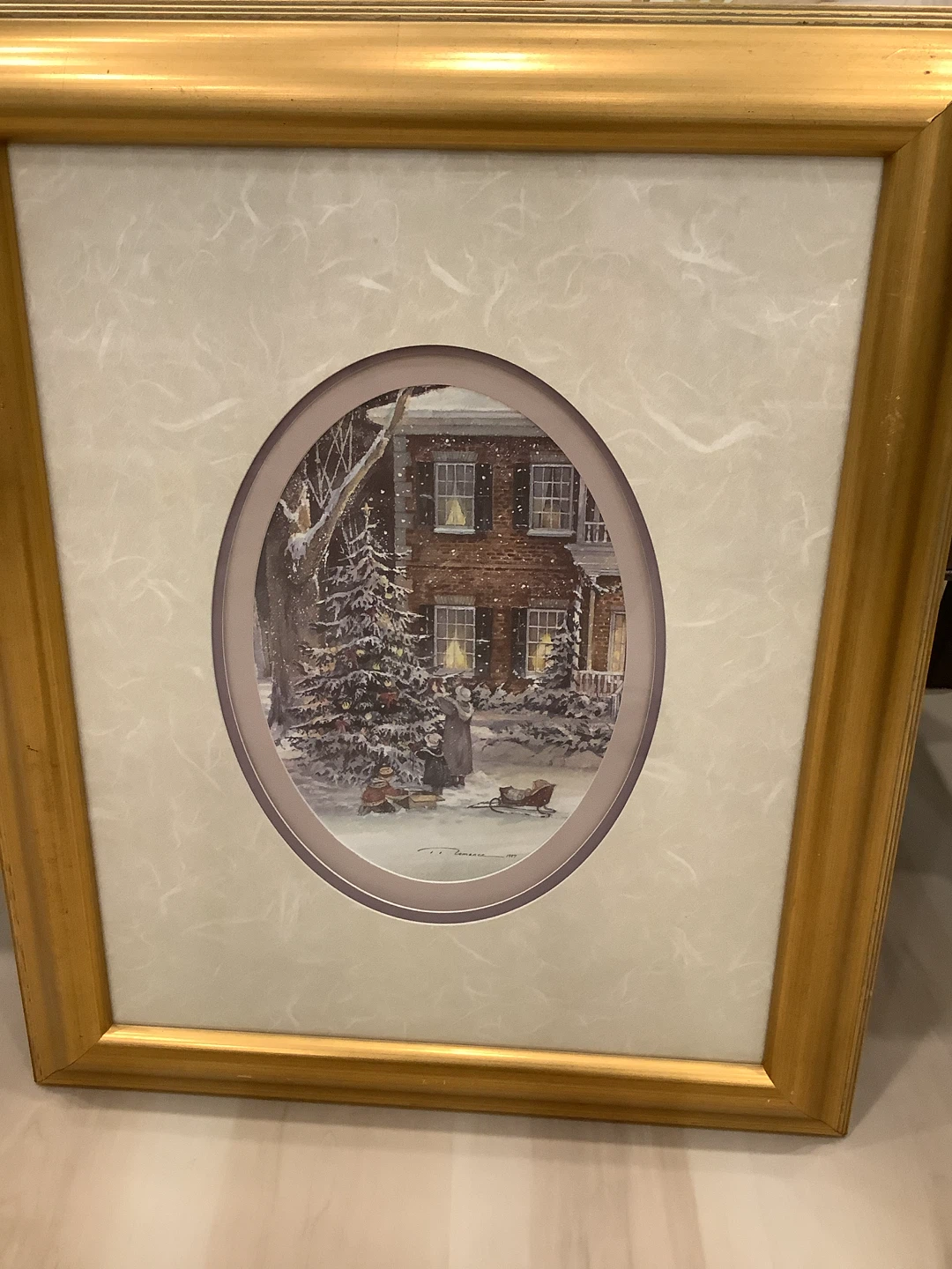 Framed Christmas Art Print - photo 4