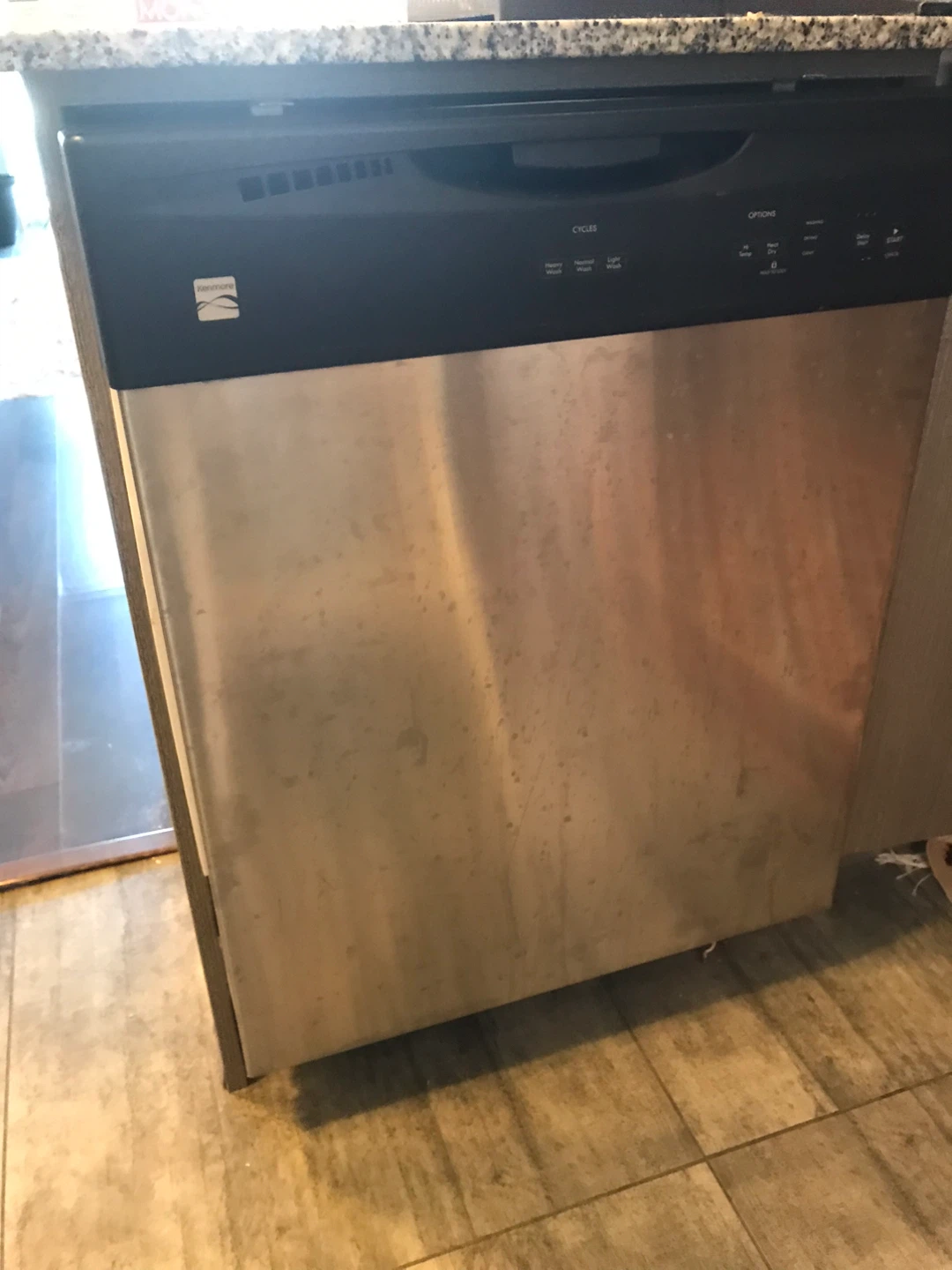 Kenmore Stainless Steel Dishwasher