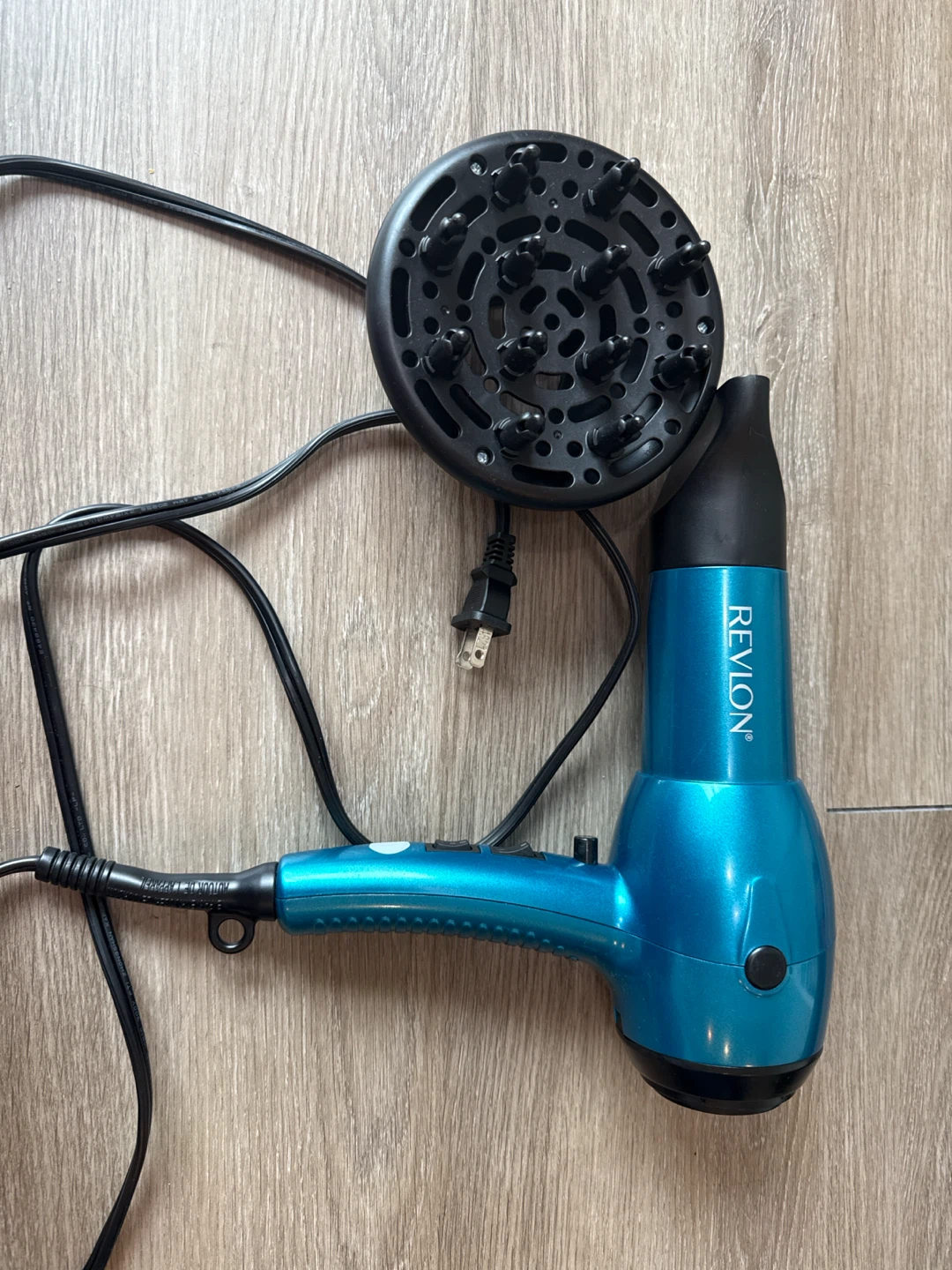 Revlon Hair Dryer with Diffuser Attachment for curly hair