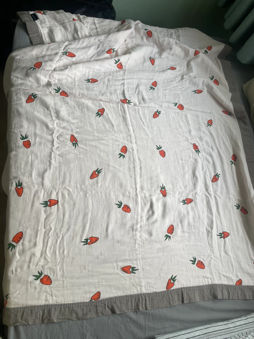 Ei mio home Carrot Print Blanket - photo 2