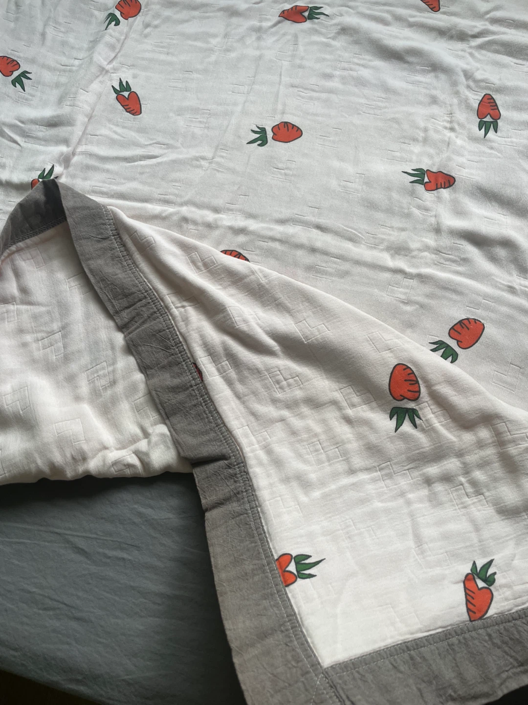 Ei mio home Carrot Print Blanket - photo 3