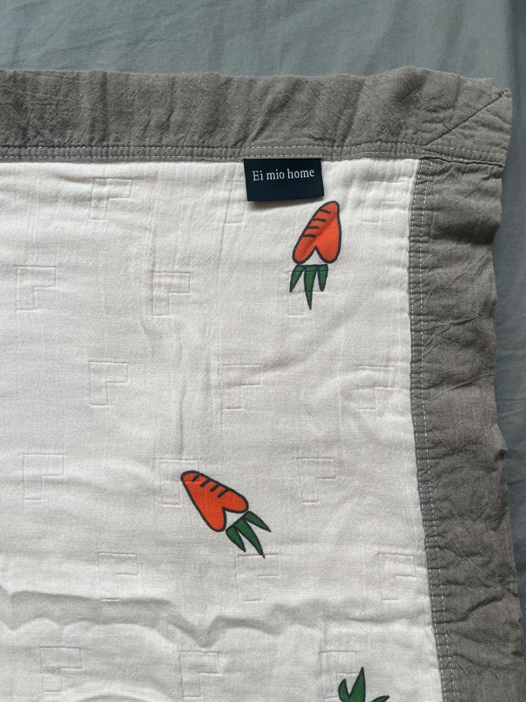 Ei mio home Carrot Print Blanket - photo 5