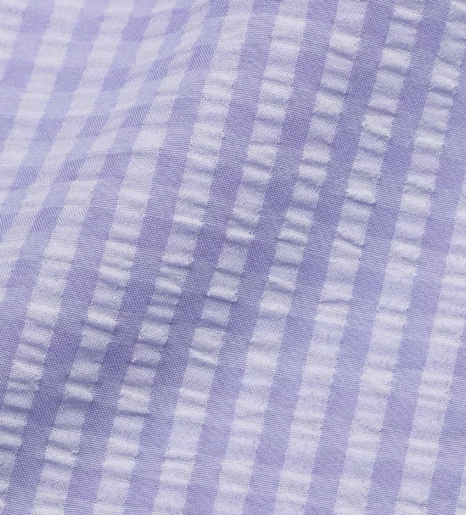 H&M Lavender Gingham Mini Dress - Small - photo 3