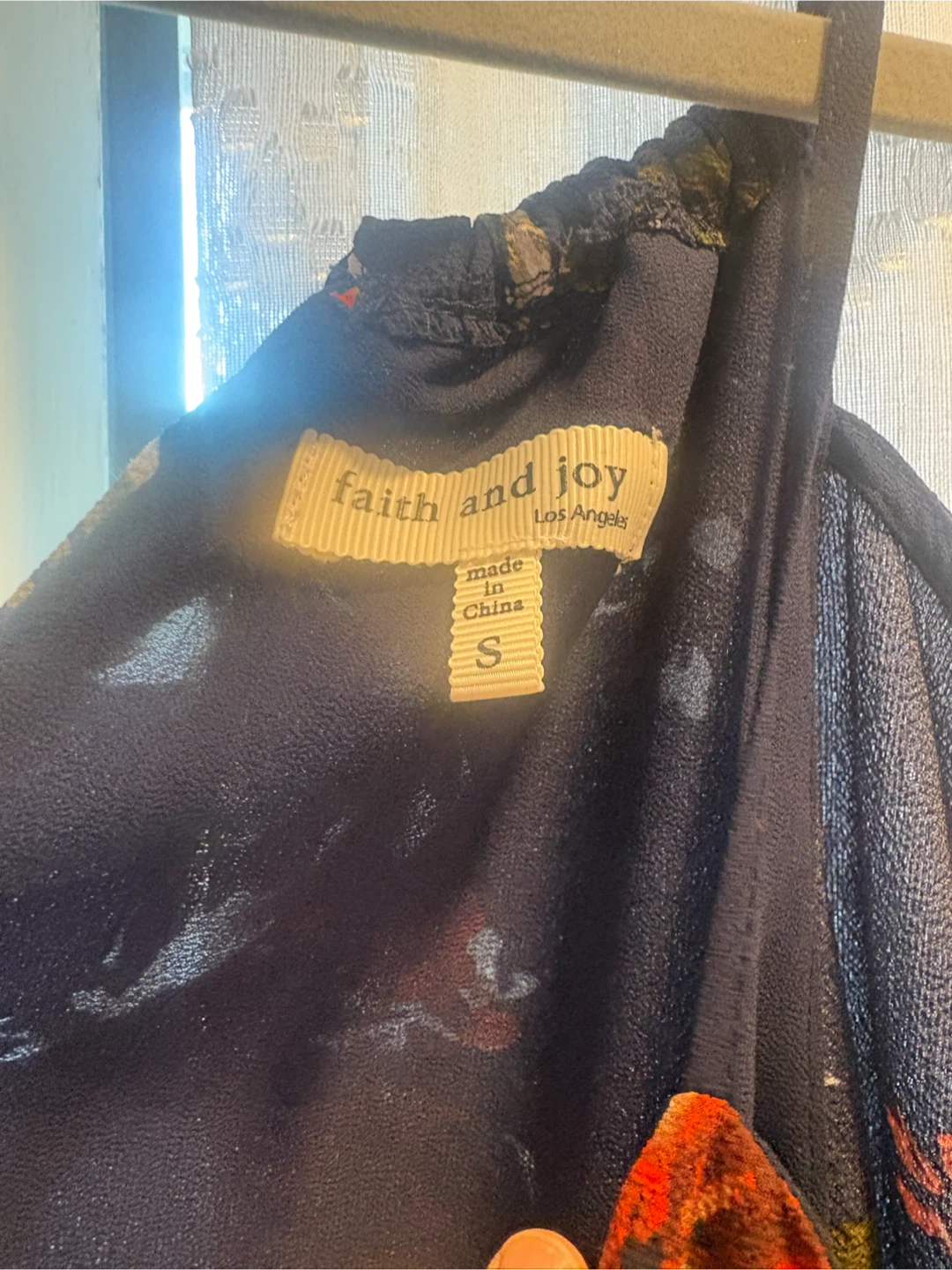 Faith and Joy Cold Shoulder Floral Blouse - photo 2