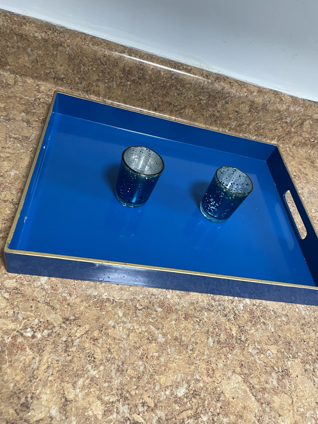 Royal Blue Decorative Tray $10 - photo 2