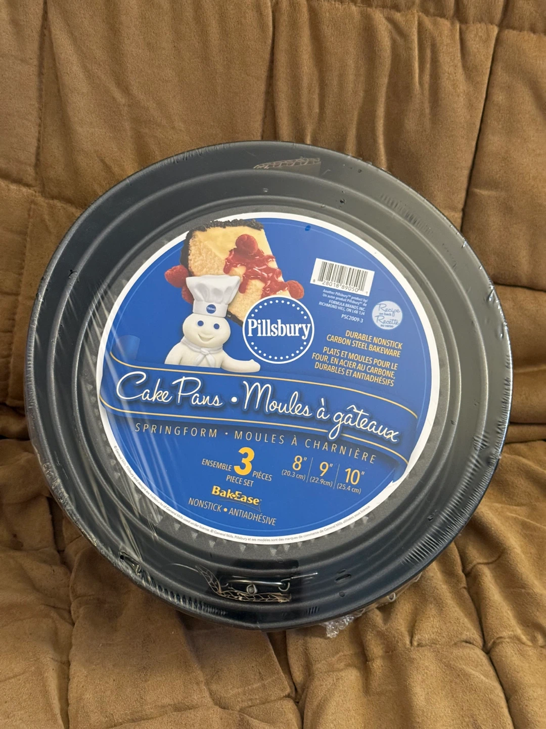 Pillsbury 3-Piece Springform Cake Pan Set
