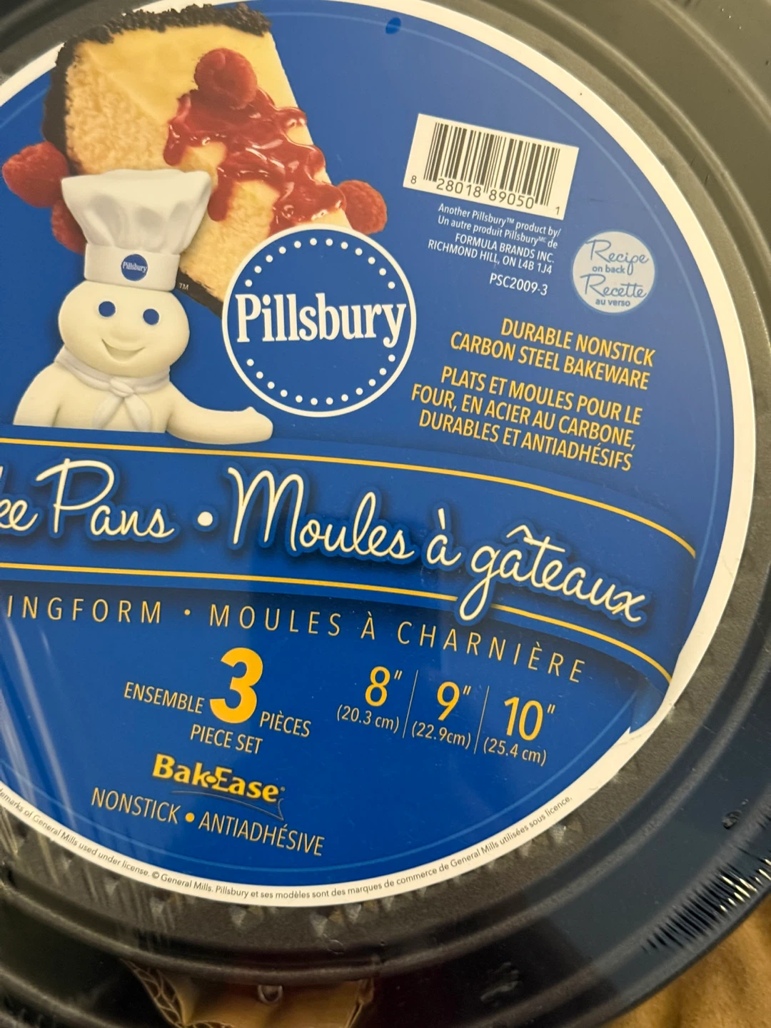 Pillsbury 3-Piece Springform Cake Pan Set - photo 2