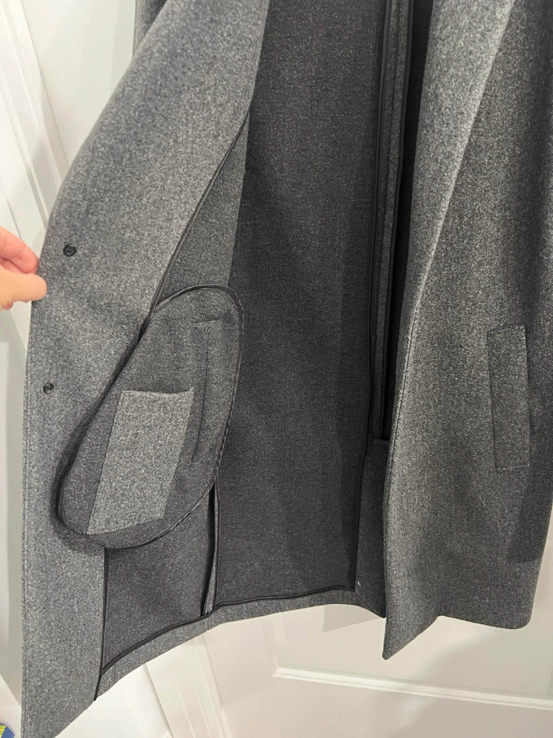 Zara Men’s Grey 4 Way Coat - photo 4