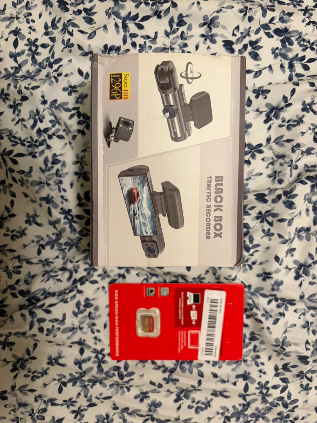 1296P 360° Dash Cam Traffic Recorder + Free Memory Card - photo 2