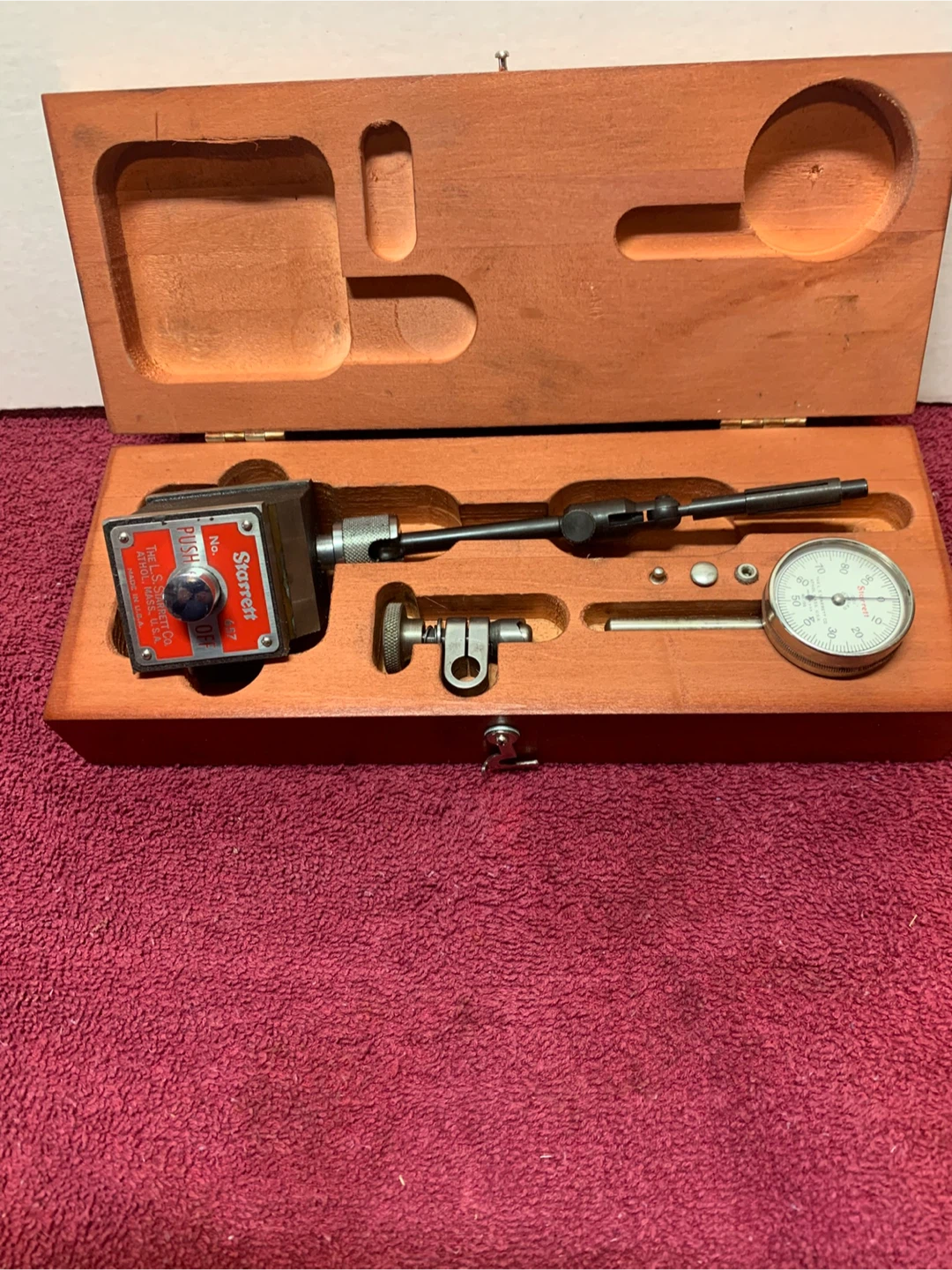 STARRETT MAGNETIC BASE INDICATOR