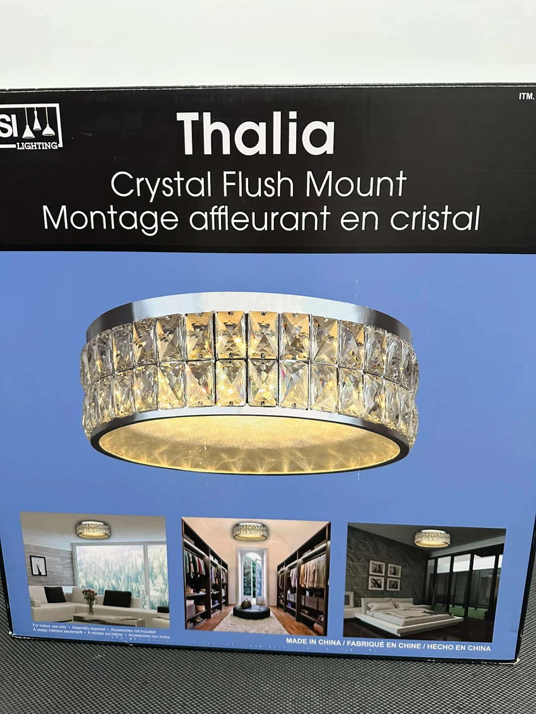 DSI Lighting Thalia Crystal Flush Mount - photo 2