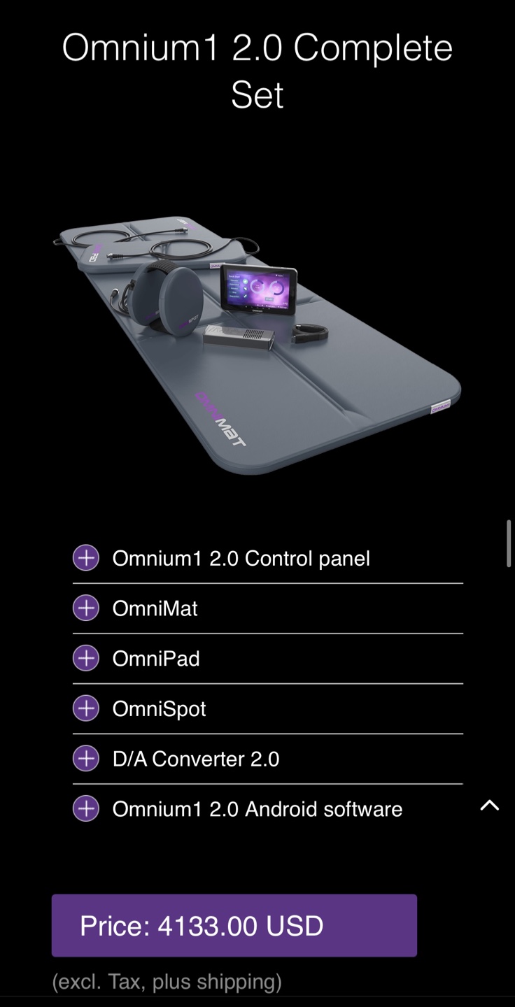 Omnium1 PEMF Therapy Mat - photo 2