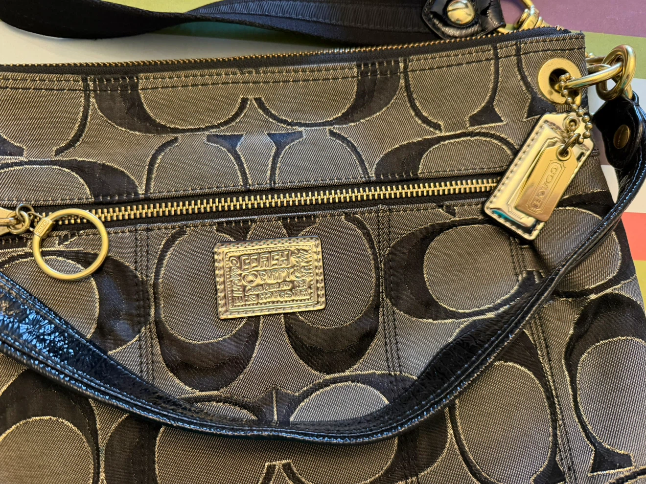 Coach Poppy Signature C Crossbody Shoulder Bag Style 18135 - photo 2
