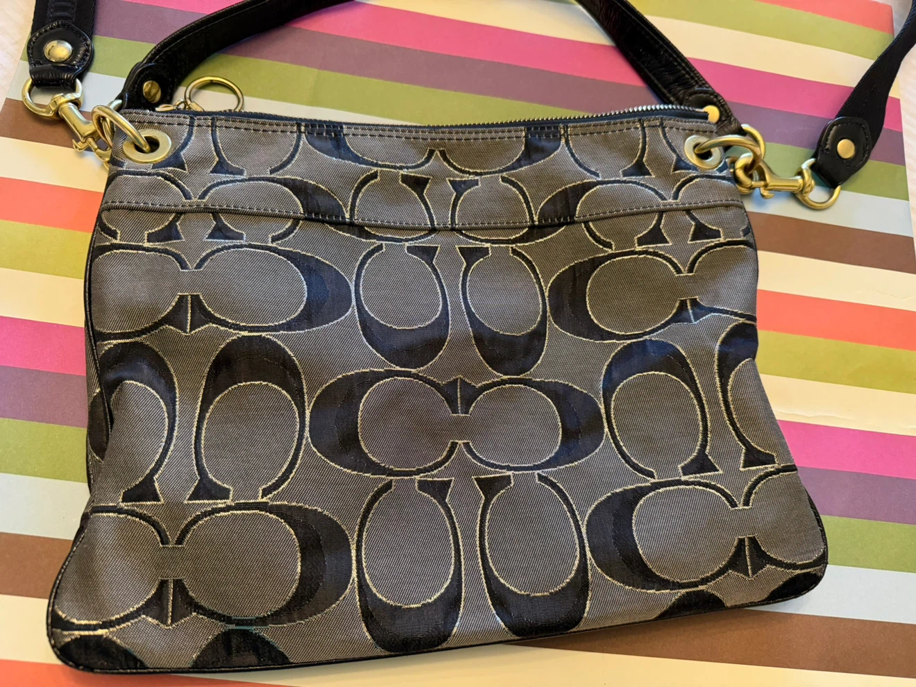 Coach Poppy Signature C Crossbody Shoulder Bag Style 18135 - photo 5