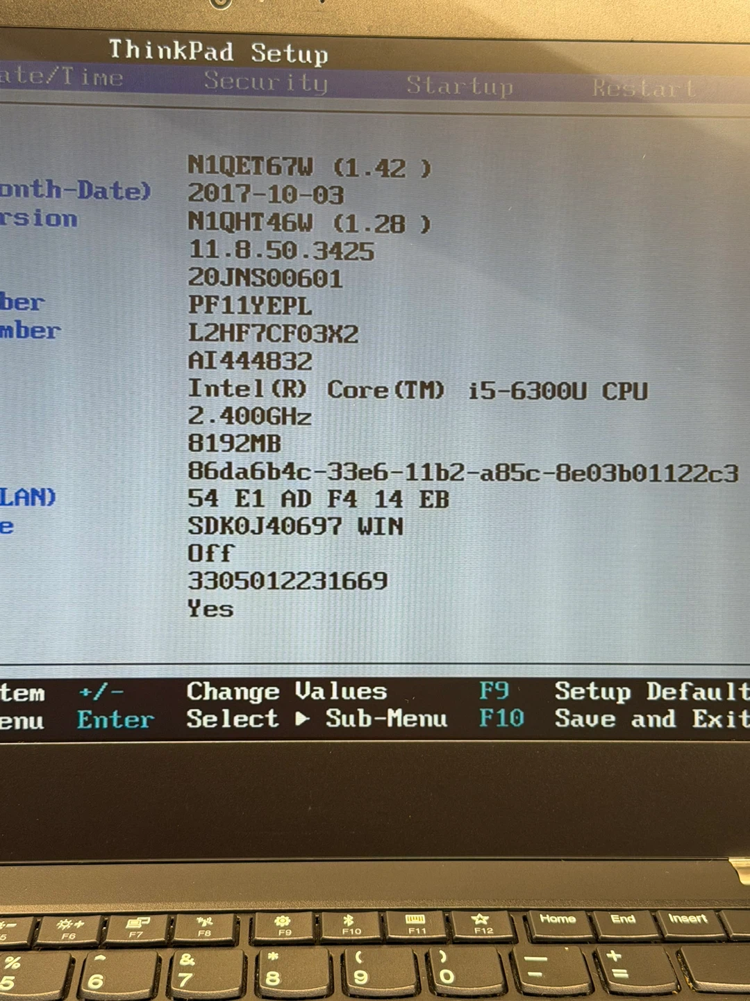 Lenovo ThinkPad T470 Laptop i5-6300U