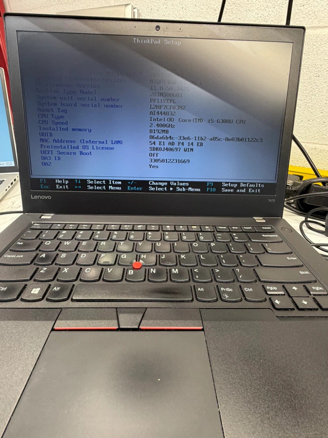 Lenovo ThinkPad T470 Laptop i5-6300U - photo 2