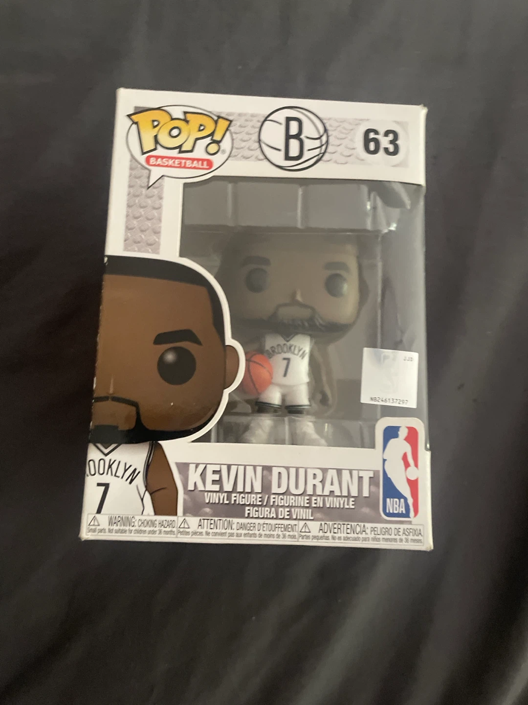 Funko Pop! NBA Kevin Durant Vinyl Figure #63