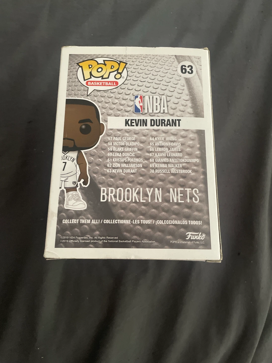 Funko Pop! NBA Kevin Durant Vinyl Figure #63 - photo 3