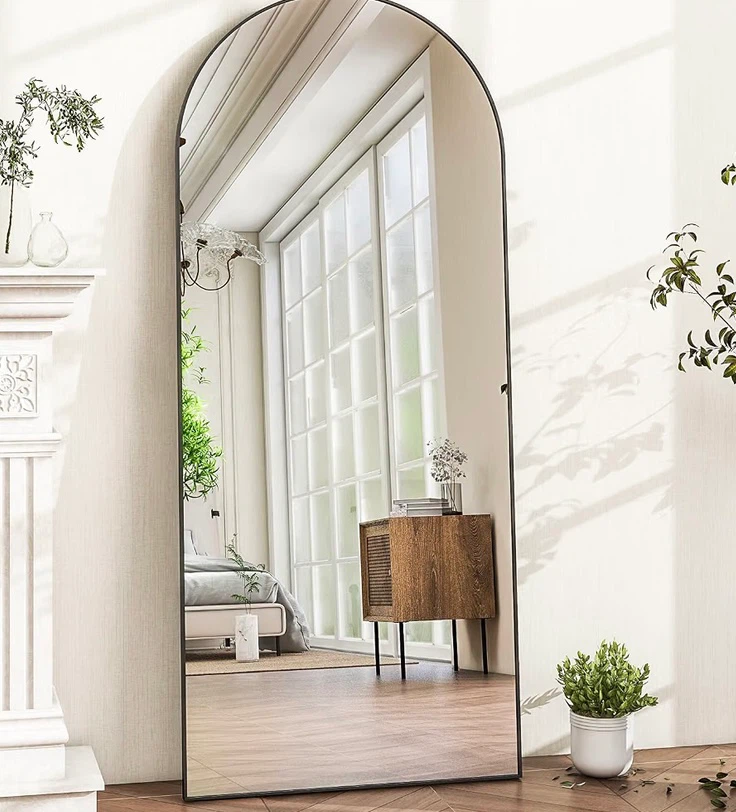 HARRITPURE Arched Full Length Mirror