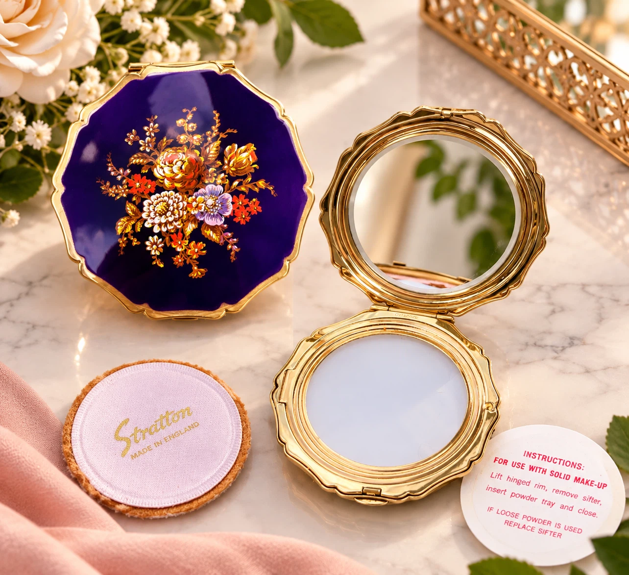Stratton Compact Powder Case