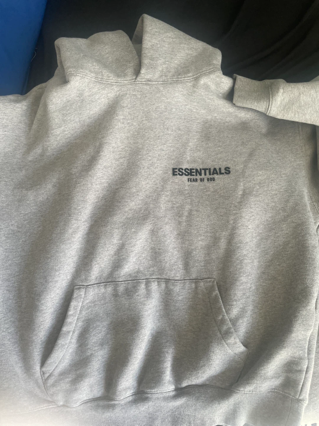 ESSENTIALS Fear of God Grey Hoodie and Sweatpants Set - photo 2