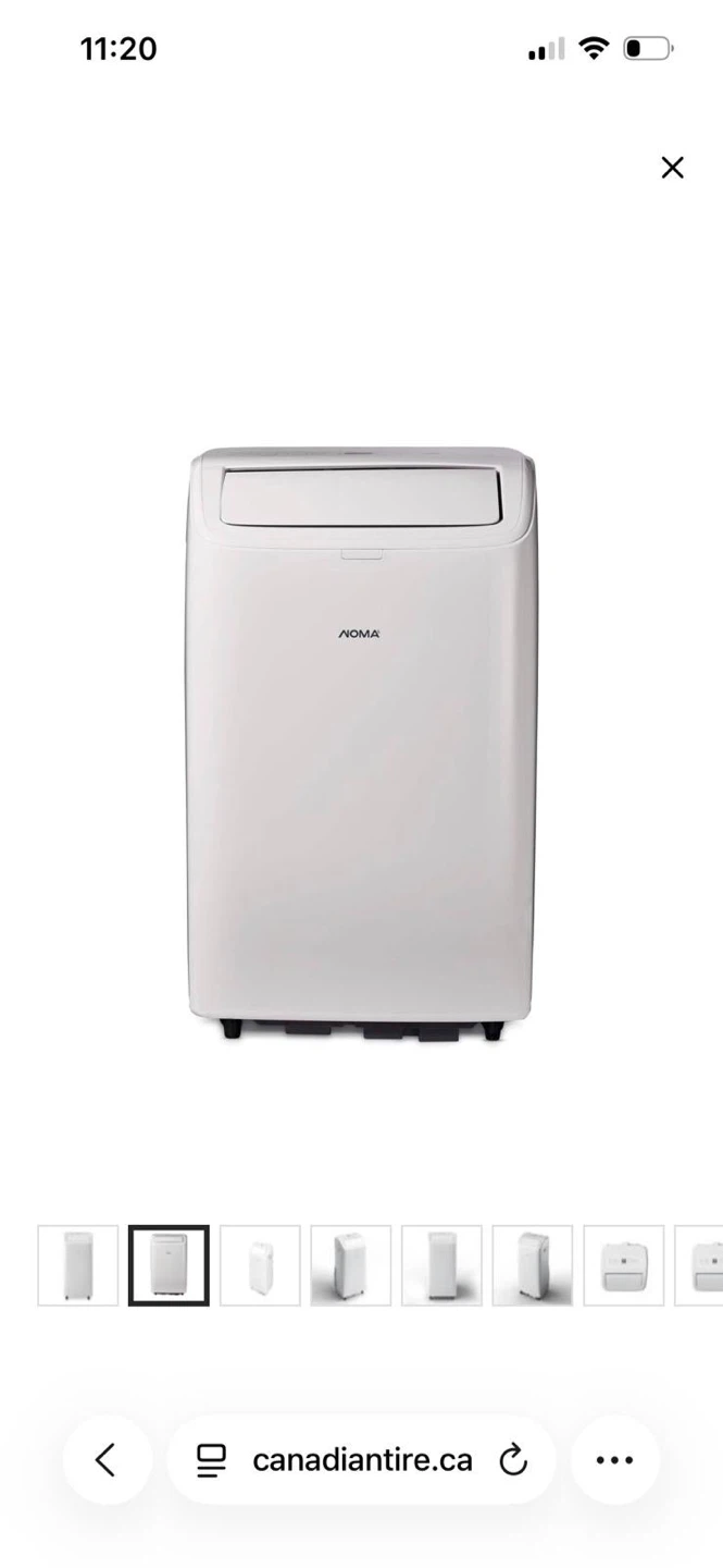 NOMA 10,000 BTU 4-in-1 Portable Air Conditioner - photo 3
