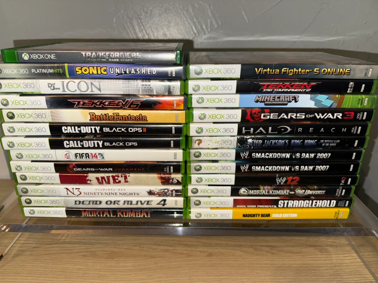 Xbox 360 and Xbox One Video Games