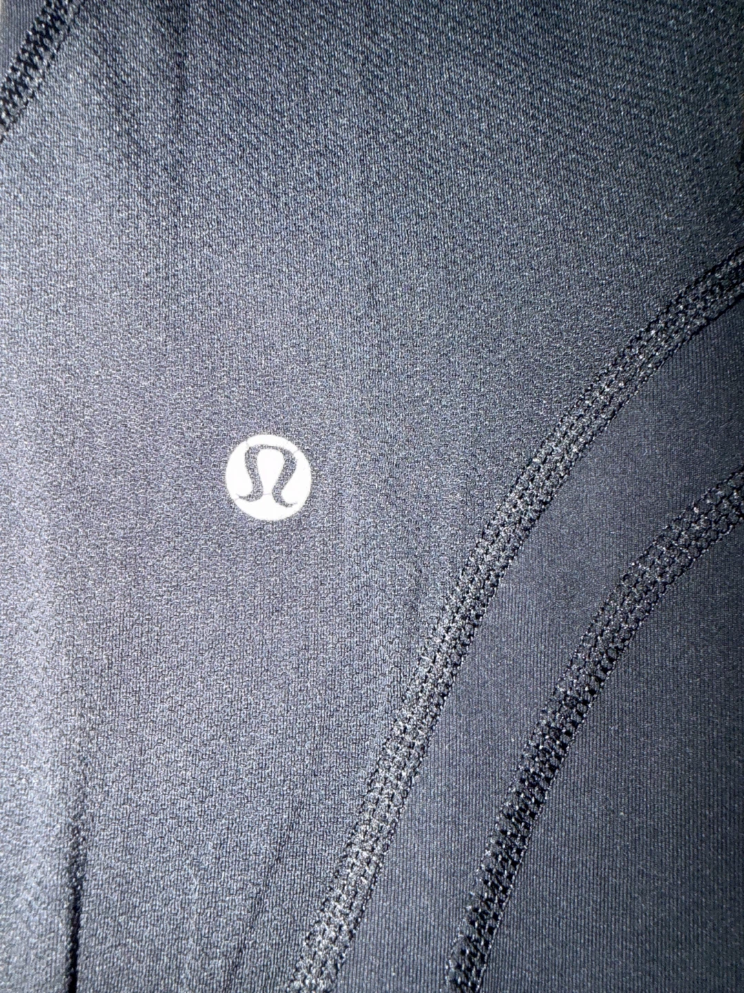 Lululemon Leggings - Black & Grey Stripe - photo 2