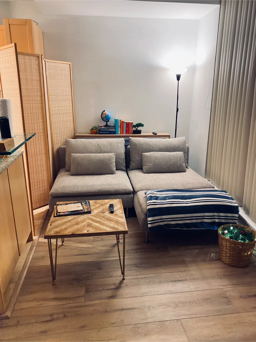 Sofa, Chair, Table,Lamps , decor -move out sale