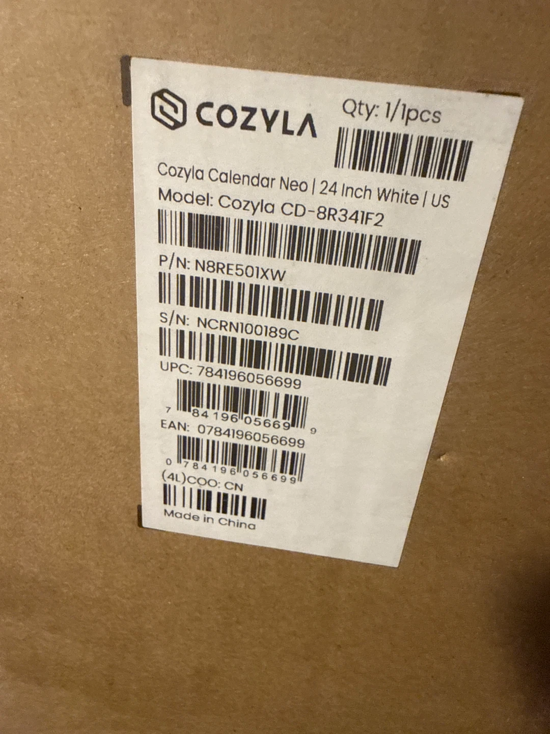 Cozyla Calendar Neo 24-Inch White Smart Display - photo 4