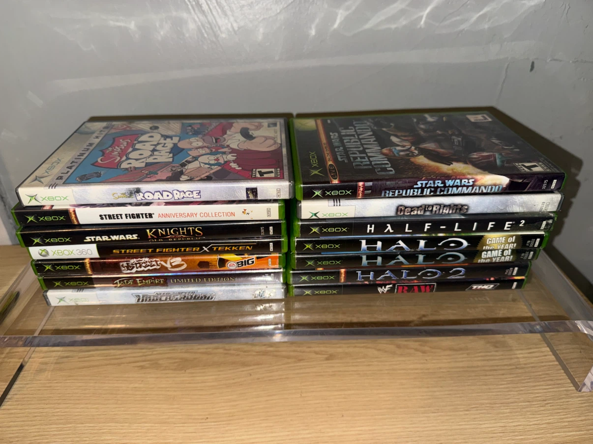 Original Xbox and Xbox 360 Games