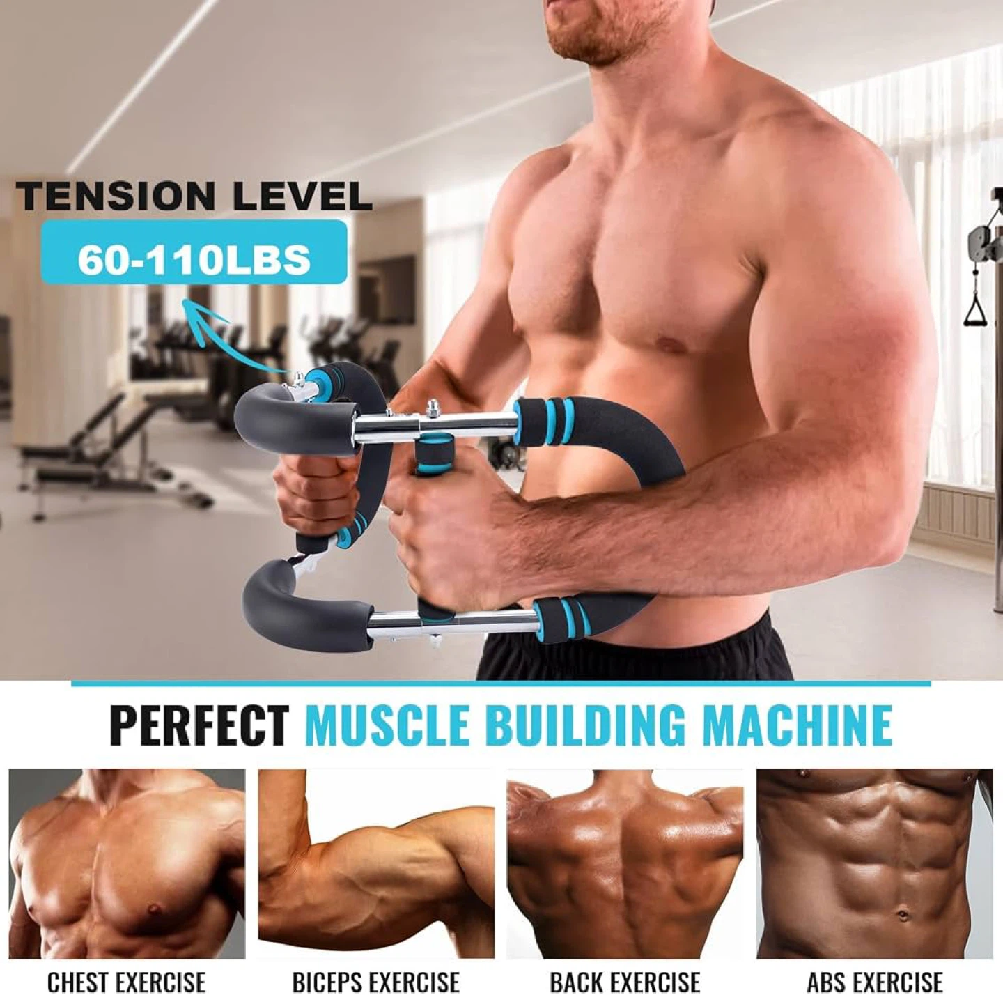 Saker Twister Arm Trainer, 60-110lb Adjustable - BNIB - photo 2