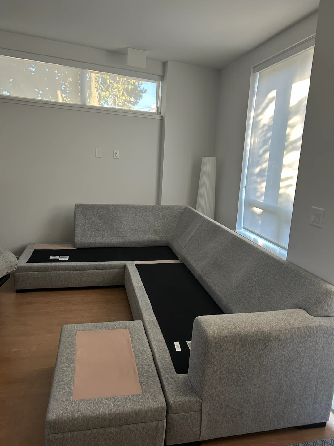 Light Grey Sectional Sofa Ashley - photo 5