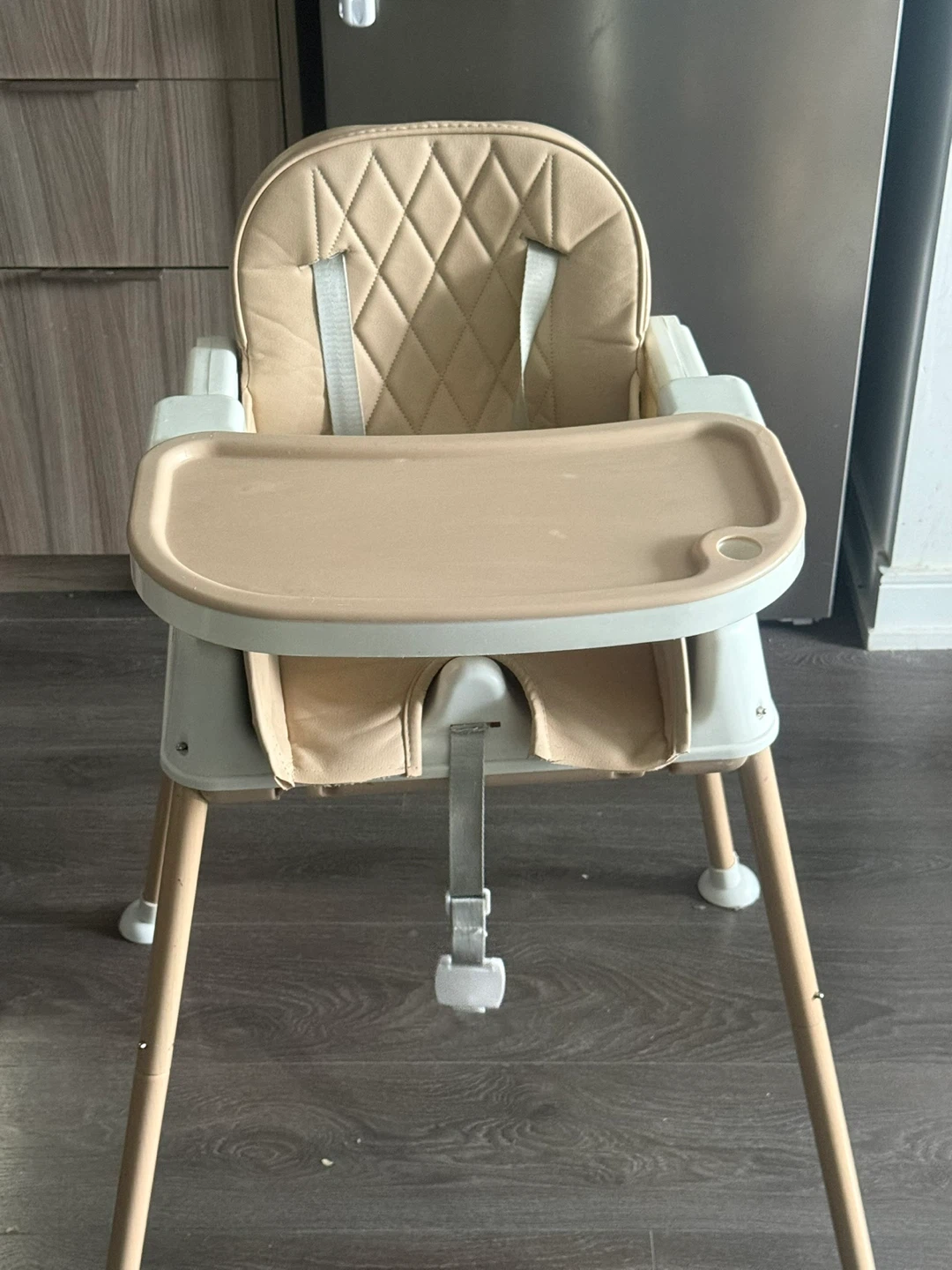 Baby High Chair - Beige