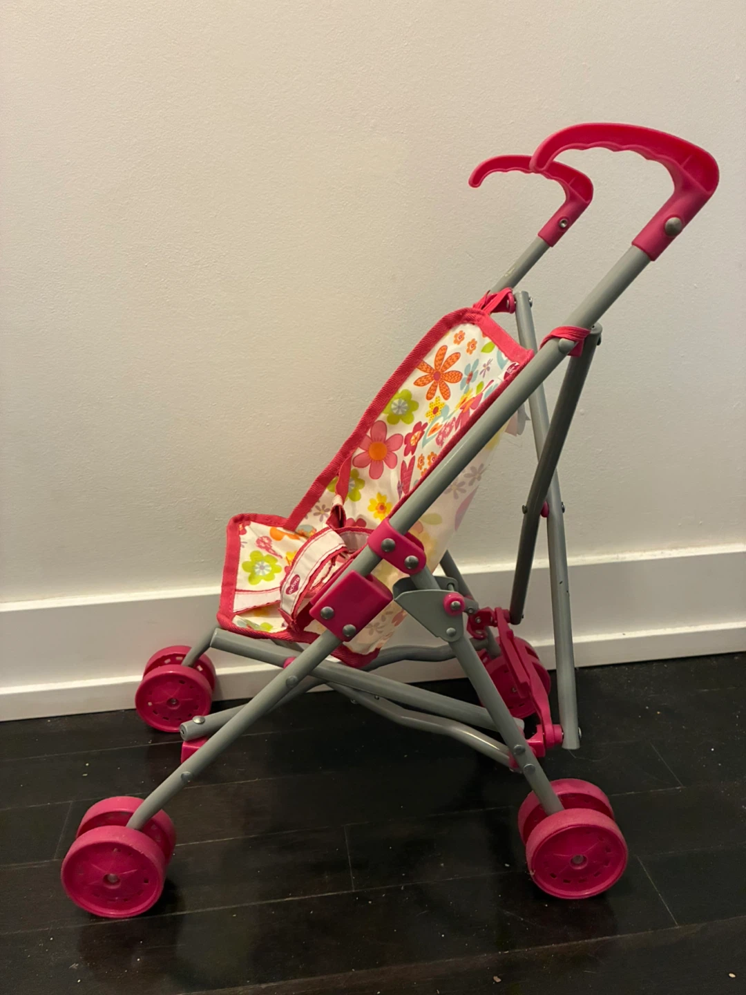 Doll Stroller Pink Floral - photo 2