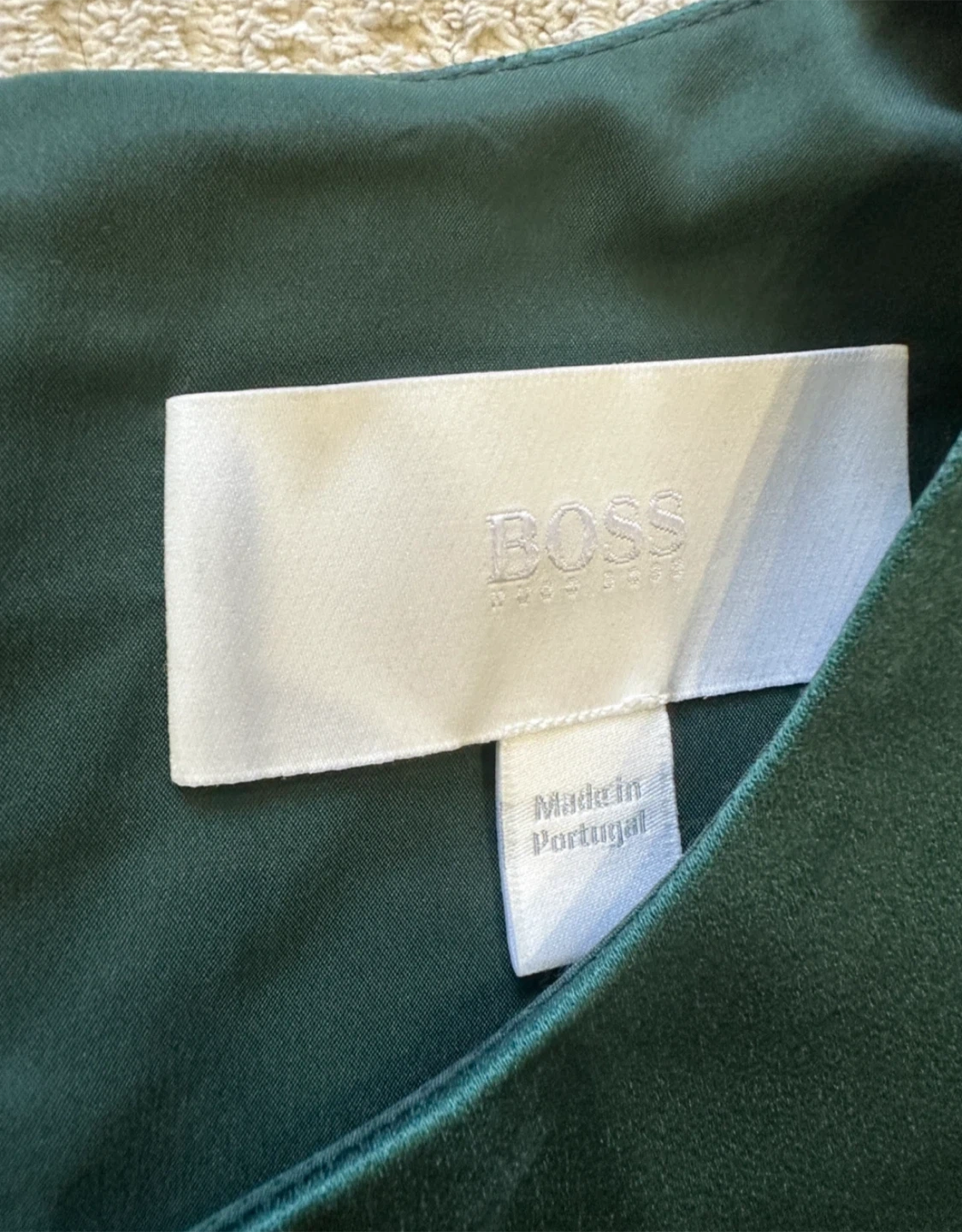 BOSS Hugo Boss Emerald Green Dress - photo 2
