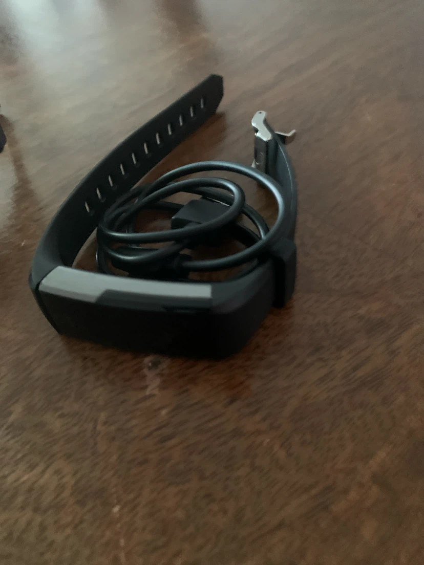 Black Digital Watch with Charging Cable - photo 2