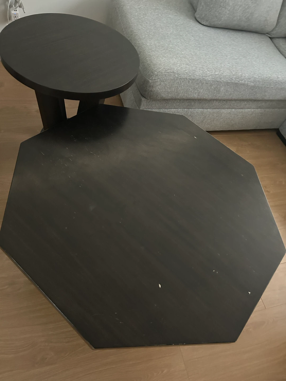 Nesting Coffee and Side Table Set - photo 3