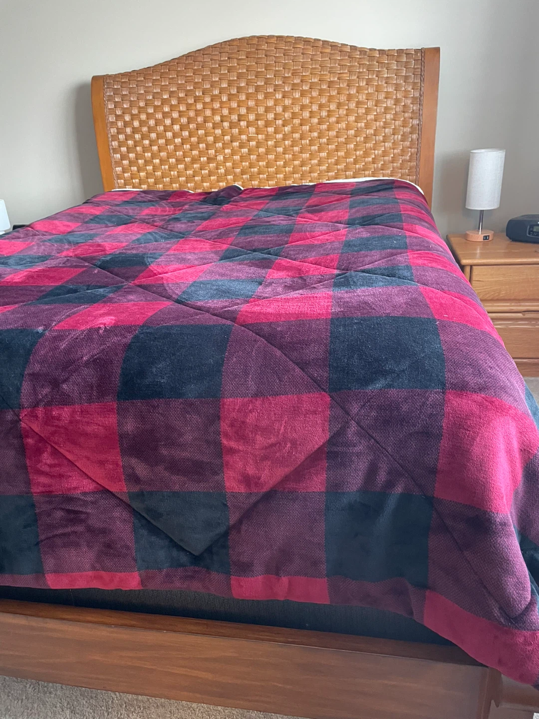 Remington Buffalo Plaid Sherpa Comforter