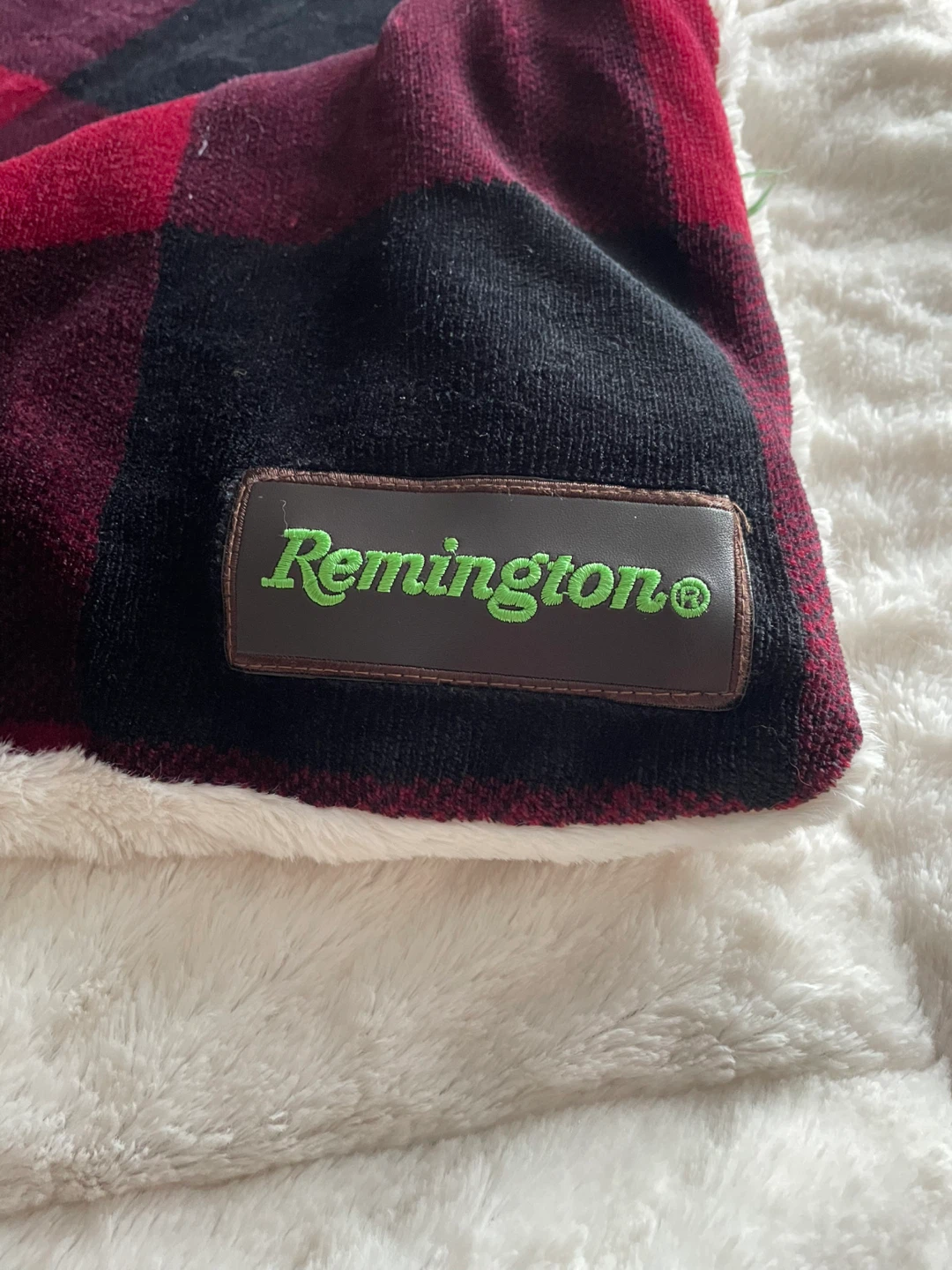 Remington Buffalo Plaid Sherpa Comforter - photo 2