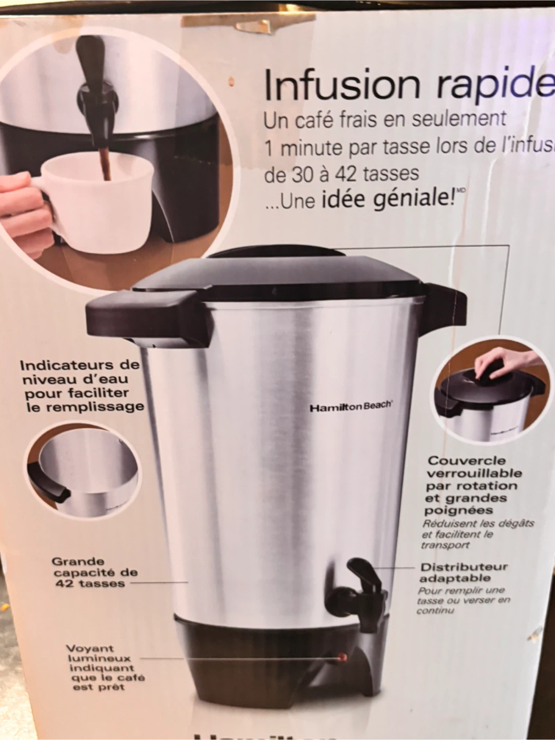 Hamilton Beach 42-Cup Percolator Coffee Urn - photo 3