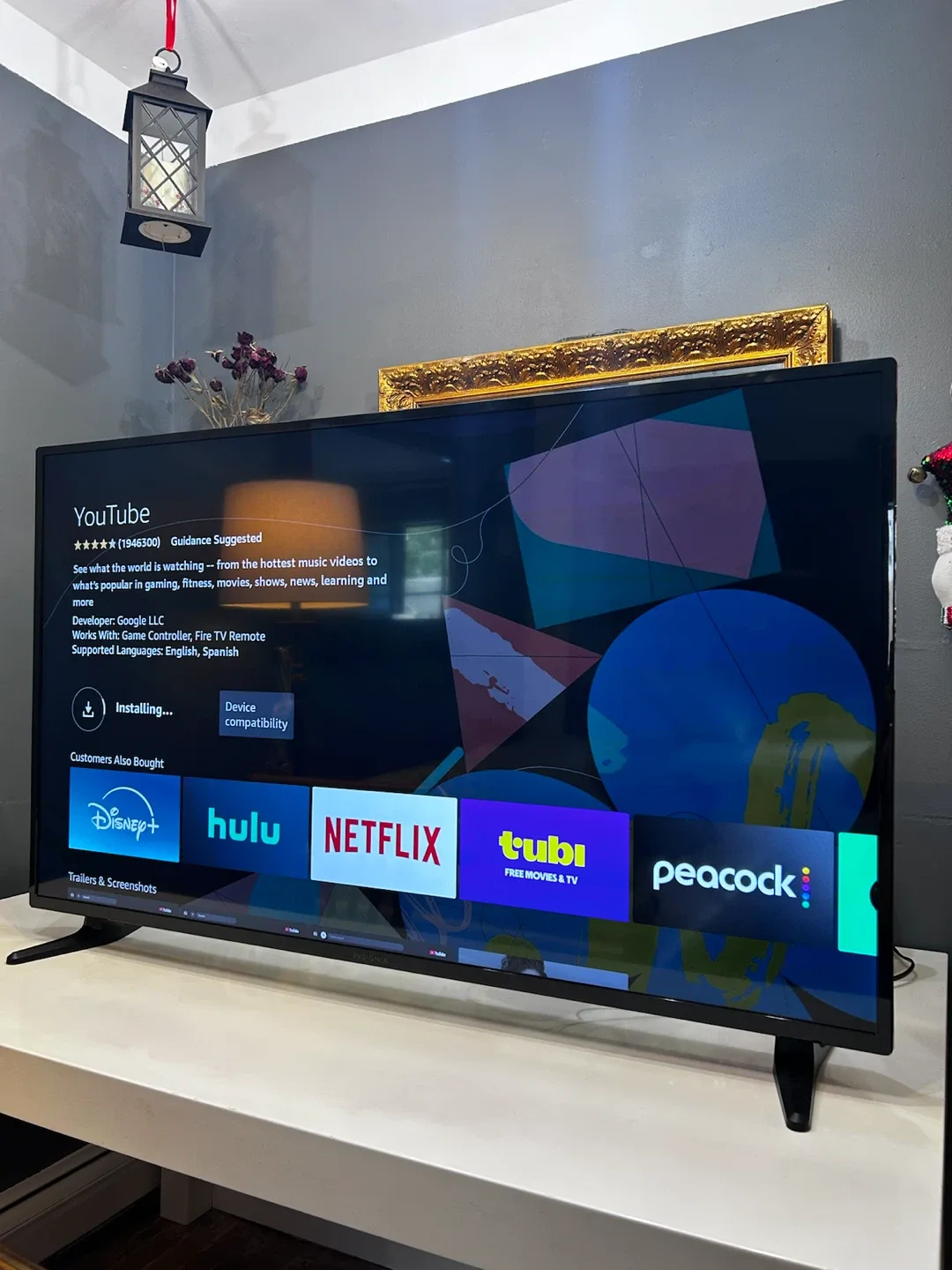 Insignia 55” Fire TV Smart Television, 4K UHD - photo 5