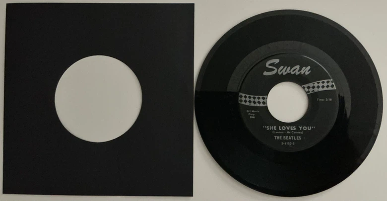 The Beatles She Loves You 7-inch Vinyl Record - photo 4