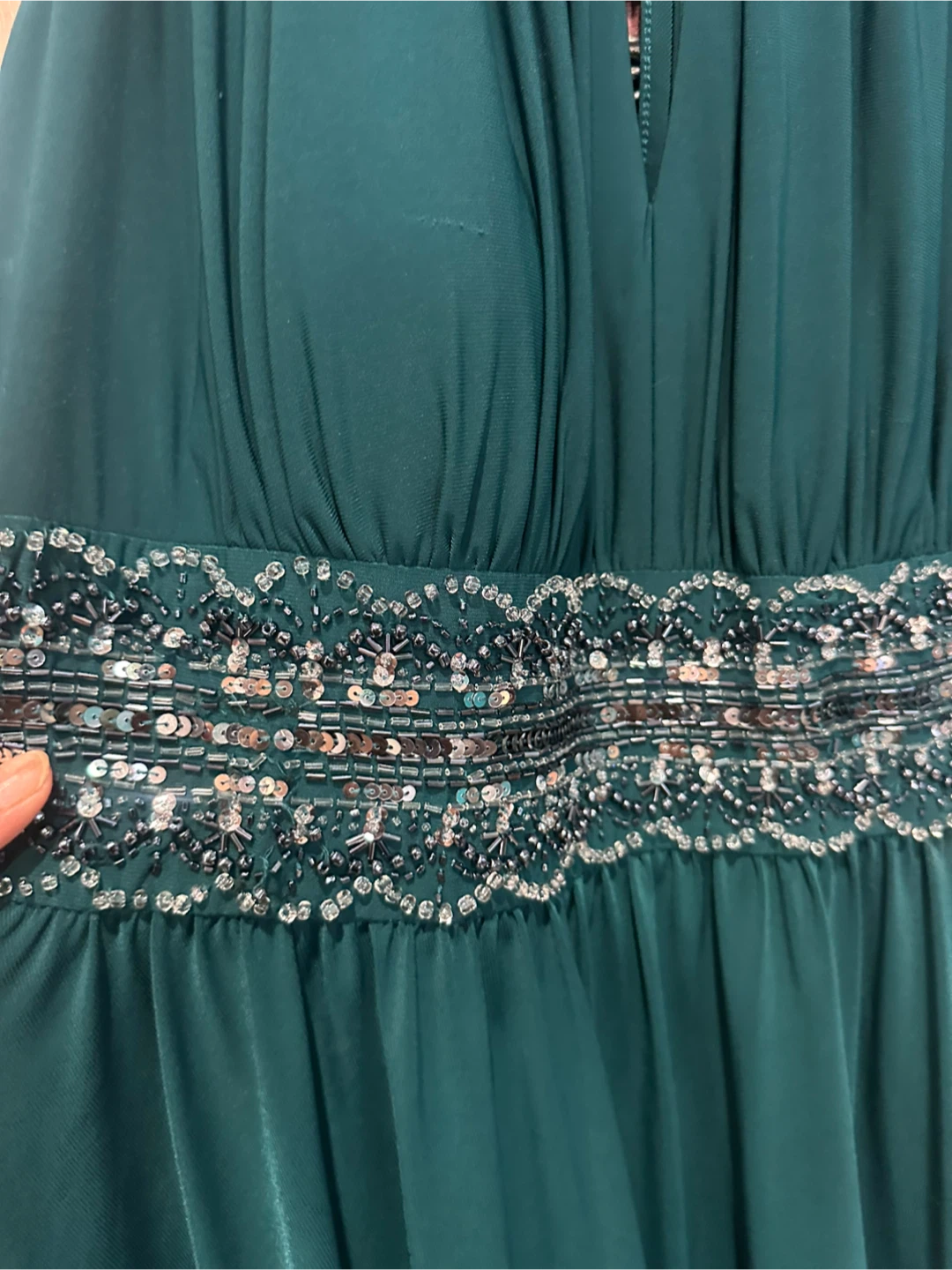 R&M Collection Emerald Green Dress - photo 3