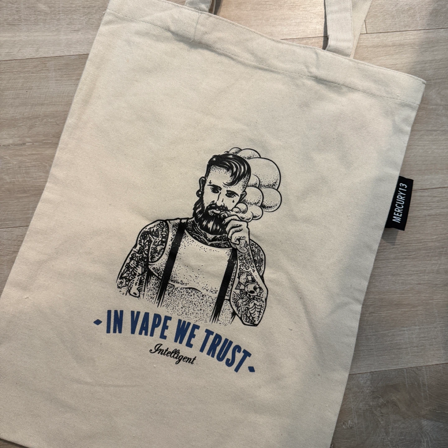 Large canvas tote bag 14.5" x 19" - photo 2