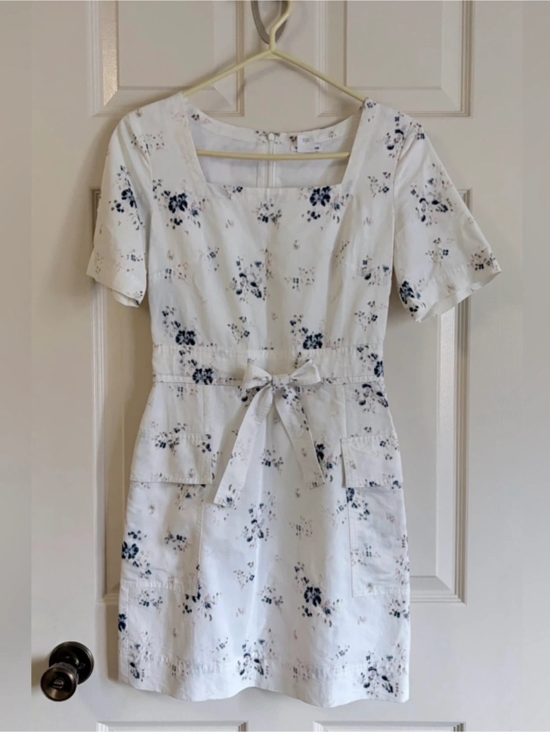 Club Monaco White Floral Dress - Sz 0